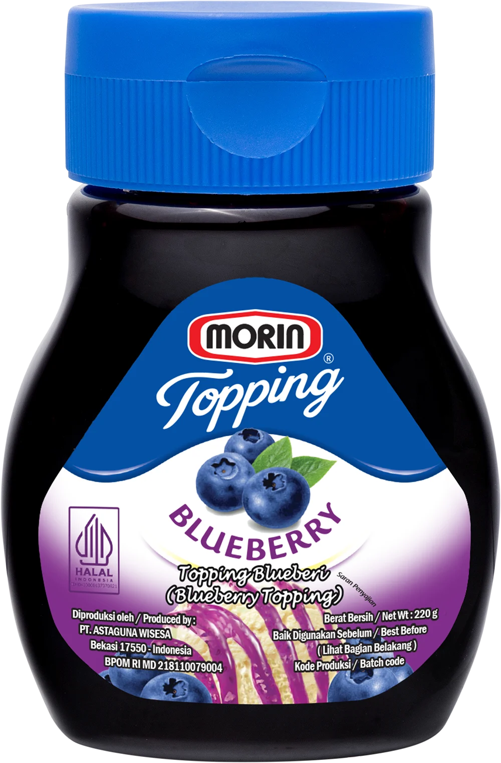 Blueberry Topping 220 gr