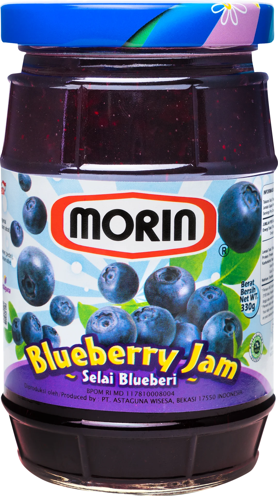 Blueberry Jam 330 gr