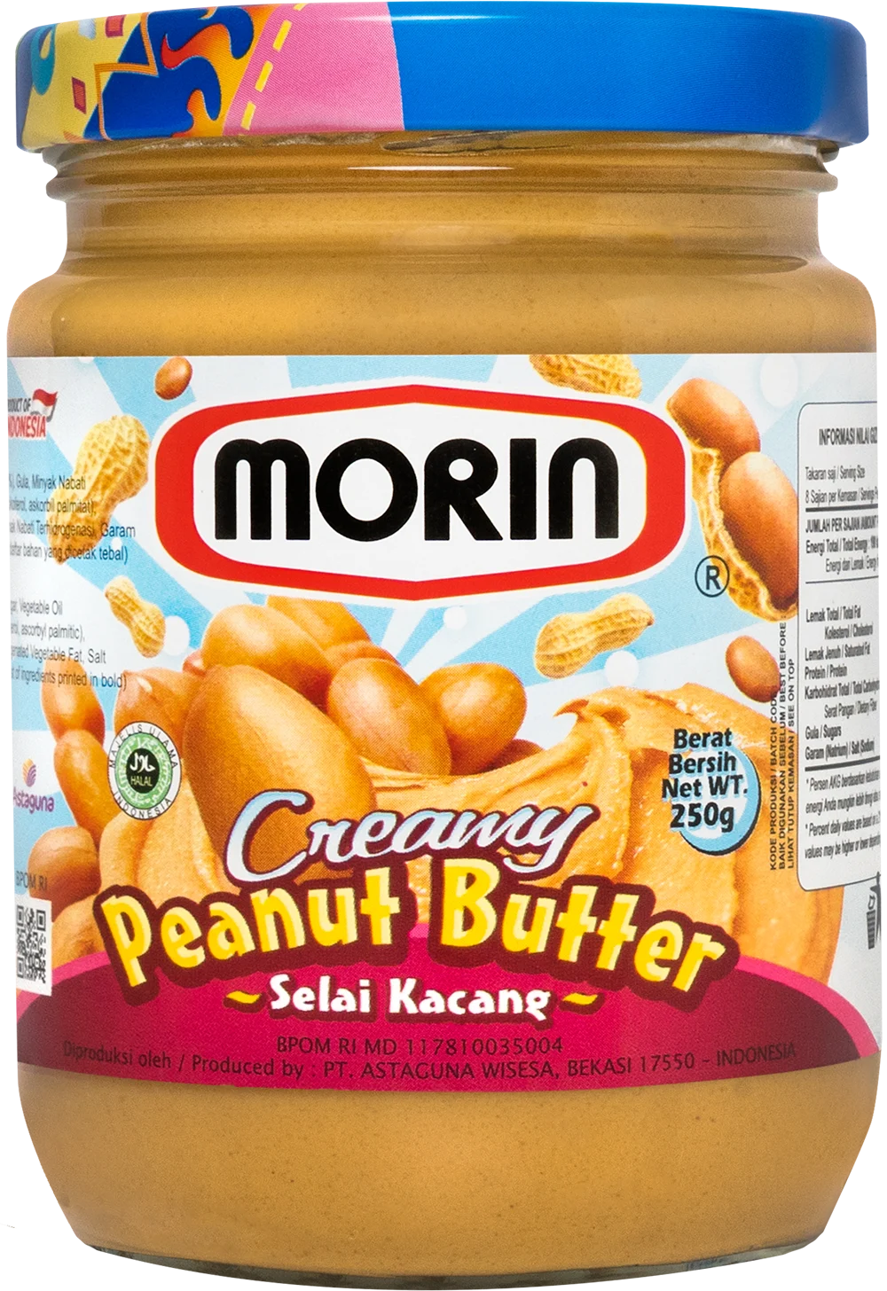 Creamy Peanut 
Butter Spread 250 gr