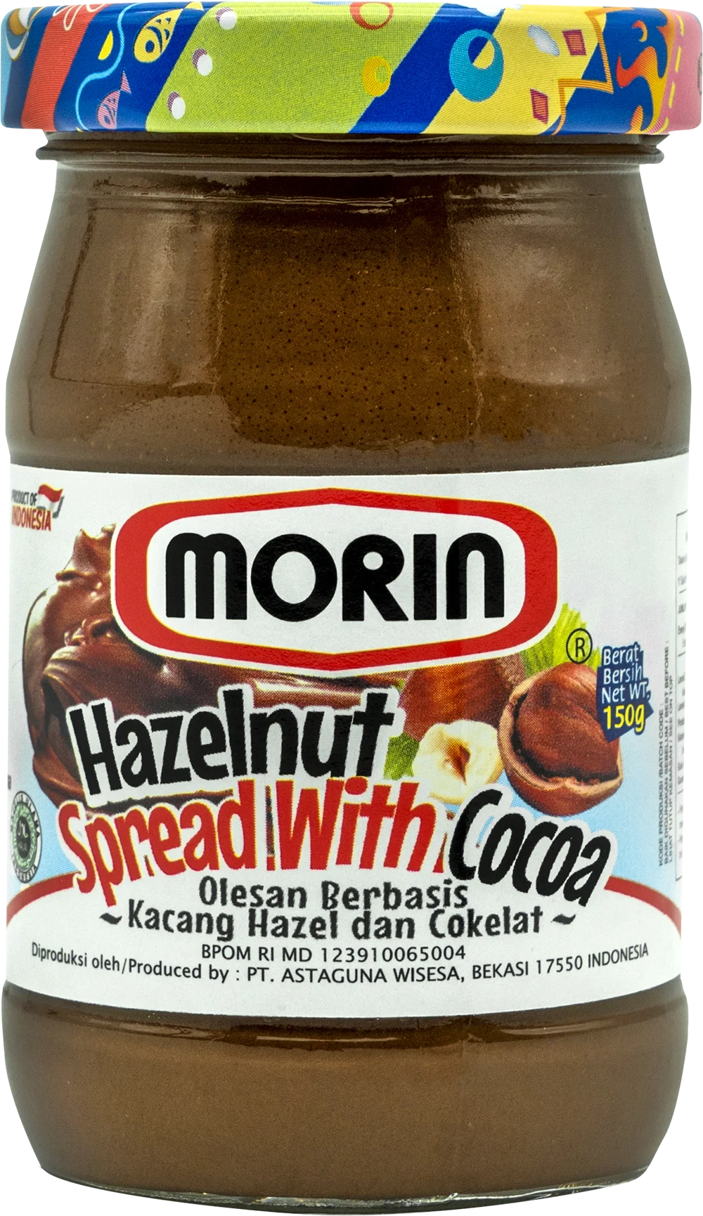Hazelnut Spread 
With Cocoa 150 gr
